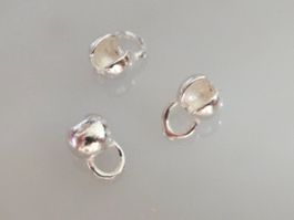 20x Silber 925 5mm Endteile Klappkapsel Kappe Schmuck bastel