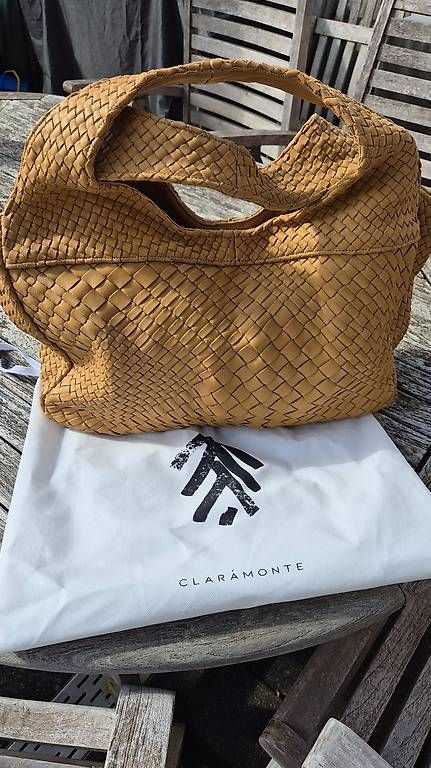 Borse da donna: CLARÁMONTE Ledertasche handgeflochten – Nuovo (secondo la descrizione) da Winterthur venduto da Schniene-77