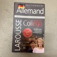 Dictionnaire Allemand-Français Larousse - Collège