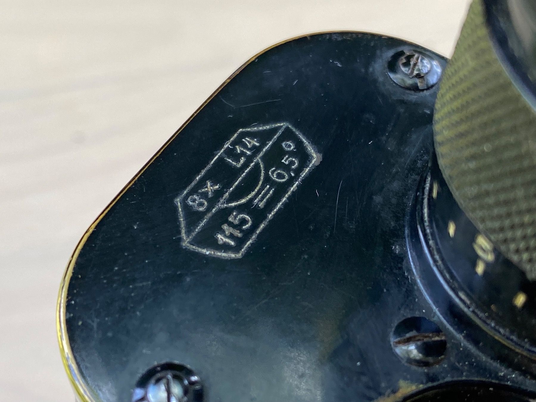 Leica Binocoli: antiker E. Leitz Wetzlar 8 x L14 Feldstecher – Usato da Feldbach venduto da Fea1 9