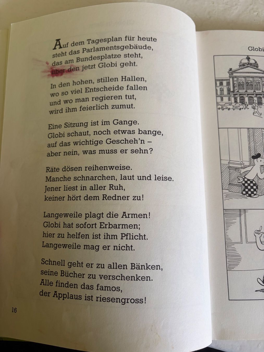 Libri: Globis abenteuerliche Schweizer Reise, 2.Auflage 1987 – Usato da Zäziwil venduto da meri79. 5