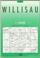 Landkarte Willisau 1987