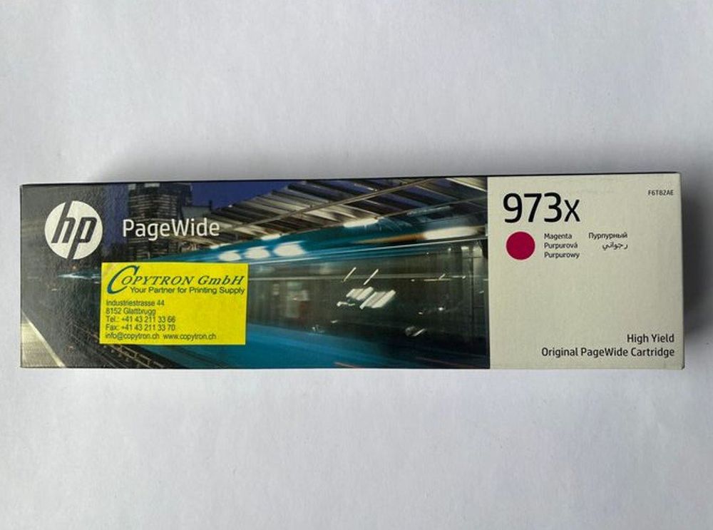 HP PageWide Managed P552/P577/Pro 452/477 Ink, 973X/F6T82AE (Neu und ...