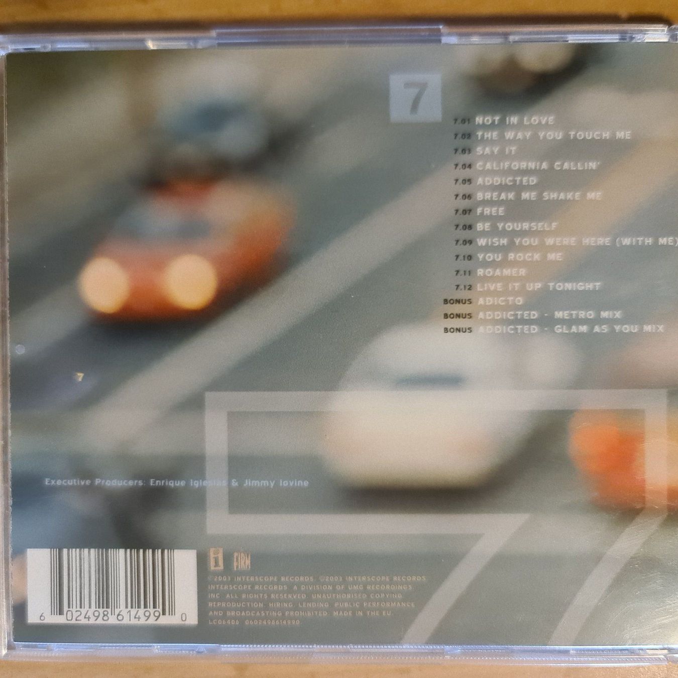 CD: Enrique Iglesias – Usato da Dintikon venduto da Vexi 1