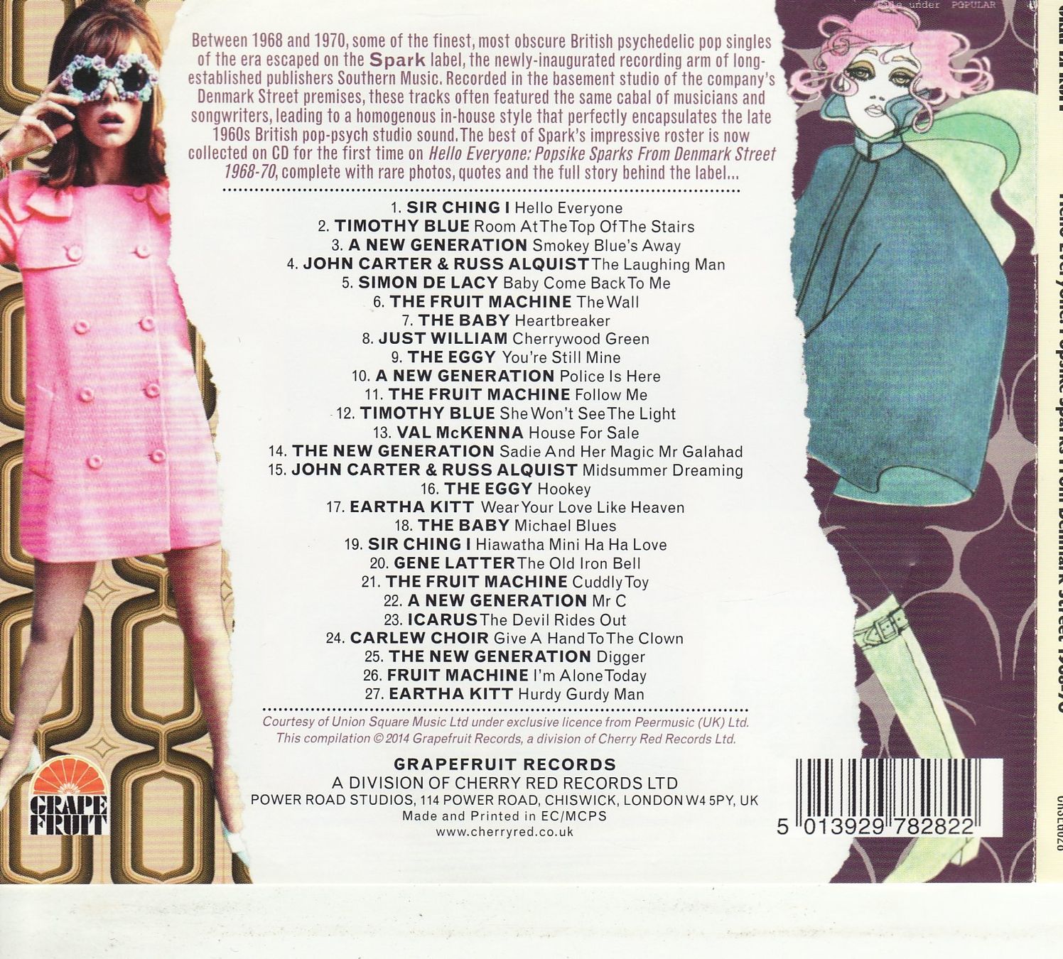 CD: Hello Everyone: Popsike Sparks From Denmark – Nuovo (secondo la descrizione) da Boussens venduto da catfood01 1