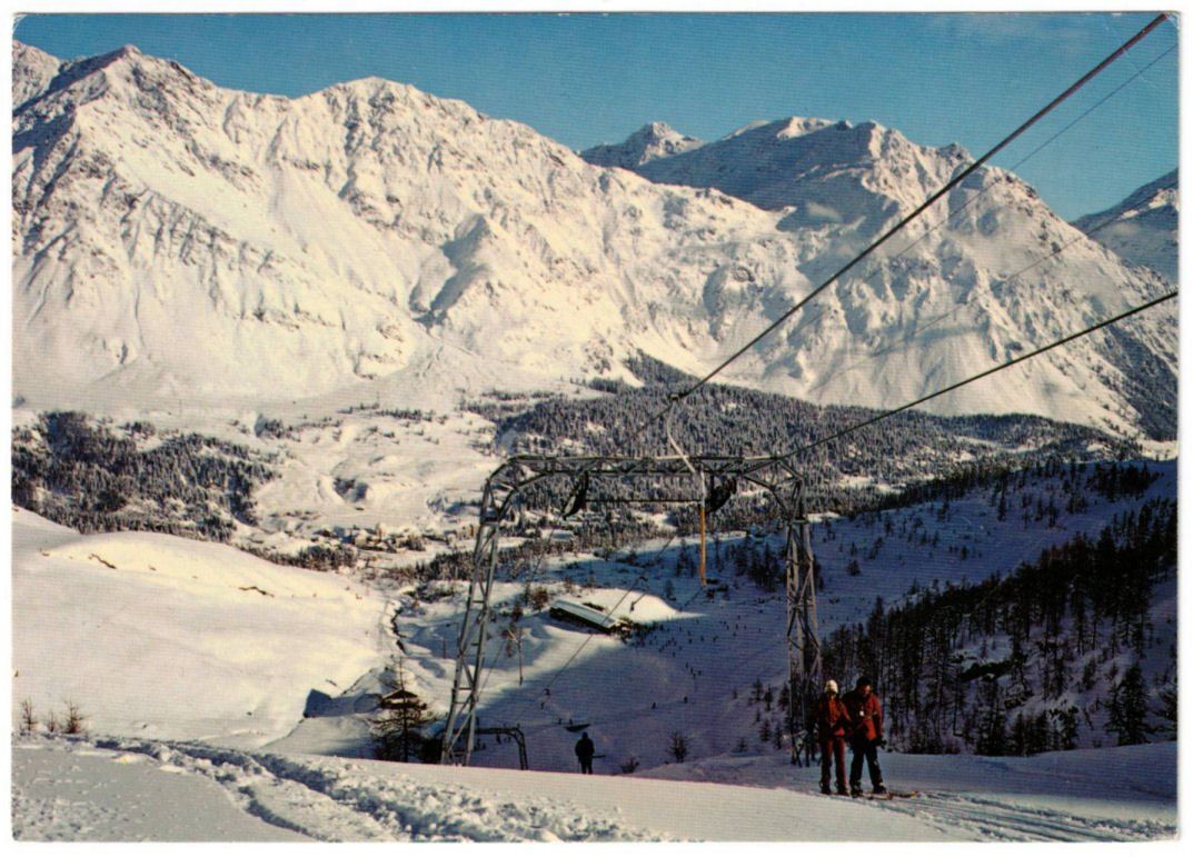 Cartoline postali: San Bernardino - Skilift Tre Uomini – Usato da Binningen venduto da Mountainrider