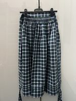 Dirndl Schürze, Kariert, Blau Grün