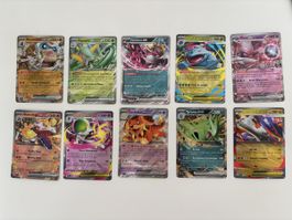 Cartes Pokémon lot 20 ex à partir de 1.-