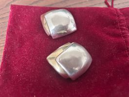 Israel David Varsano? 925 vintage Ohrclip modernist designer