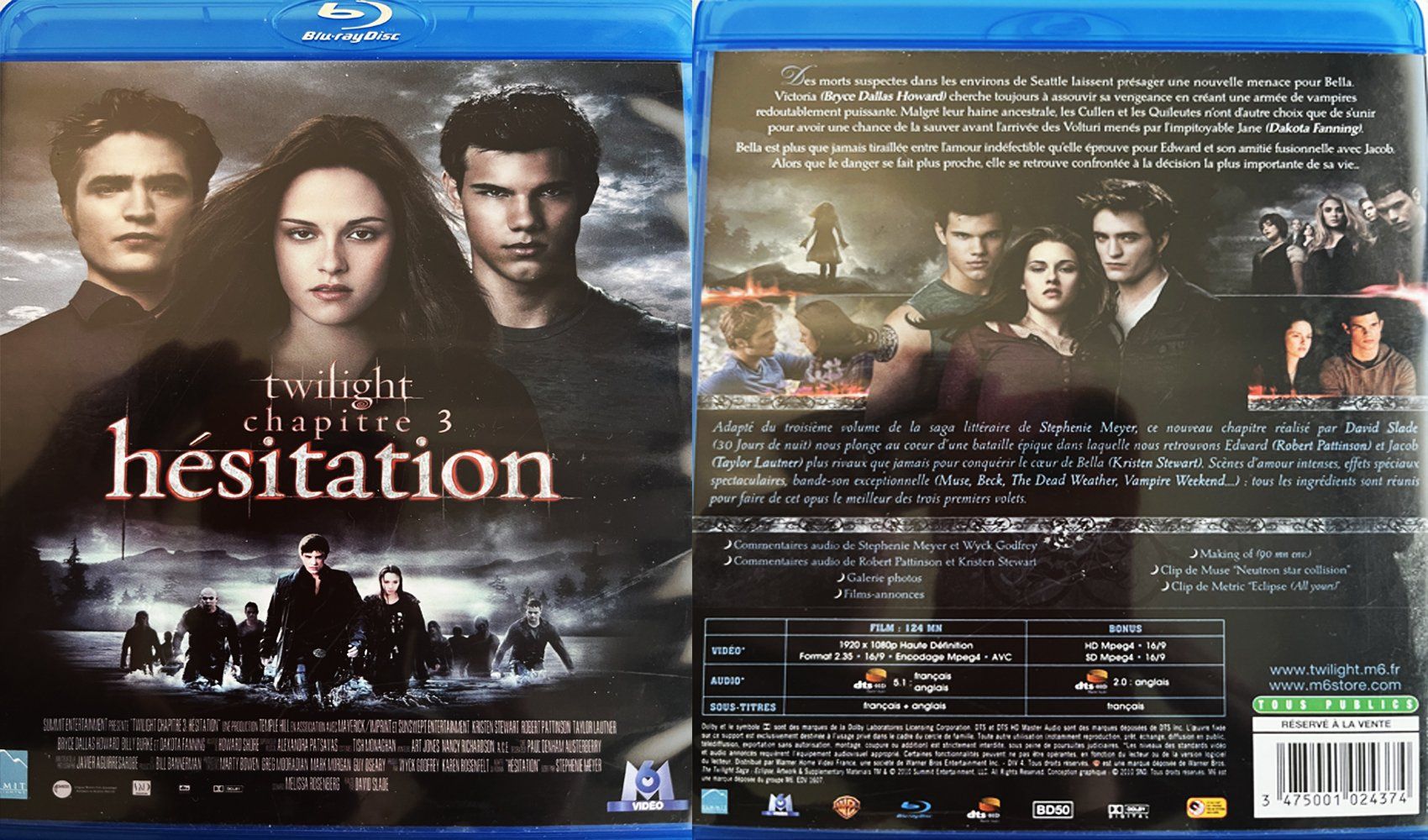 Alle DVDs: Blu-Ray TWILIGHT saga (1,2,3,4 &5) – Gebraucht aus Satigny von carbone888 2