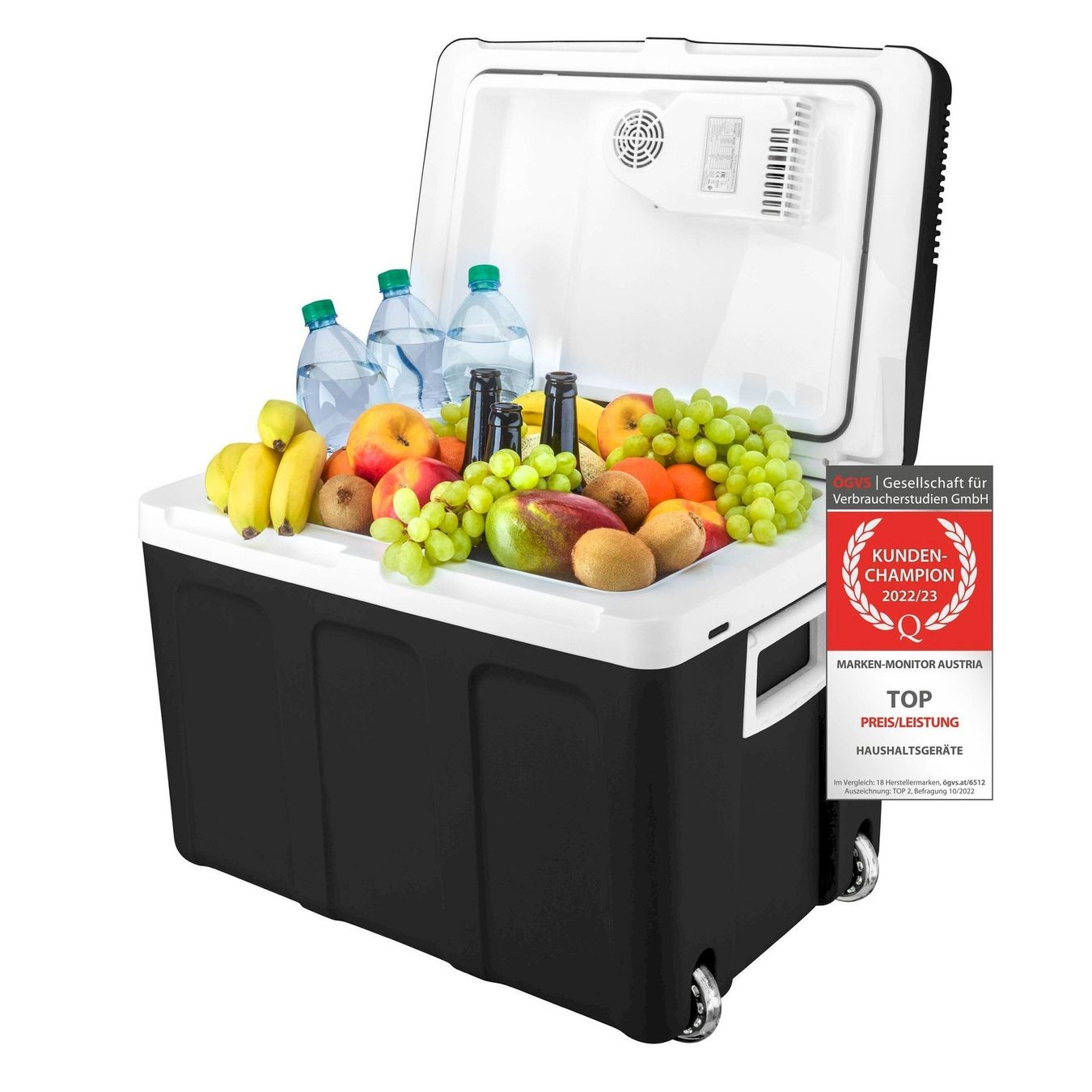 Cucinare, Mangiare & Bere: TZS First Austria 40L Kühlbox schwarz – Nuovo e nell'imballaggio originale da Bottighofen venduto da zaap 1