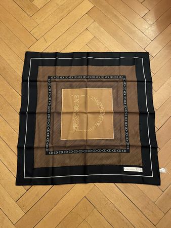 Foulard Vintage Christian Dior, pura seta, come nuova!