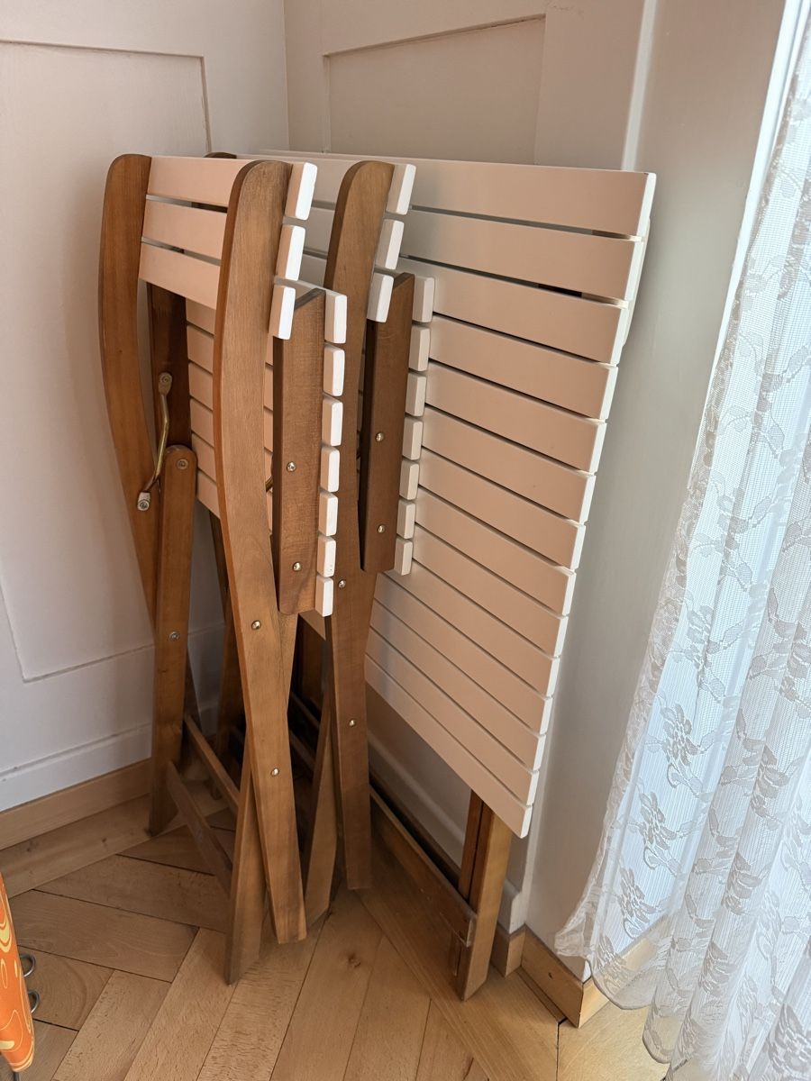Tischset: Klapptisch mit 2 Stühlen – Gebraucht aus Schwyz von wheim4654 2