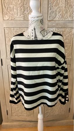 Pulli mit Streifenmuster, Gr. M nr.4
