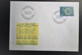 1971 FDC 50 Jahre Radio Schweiz