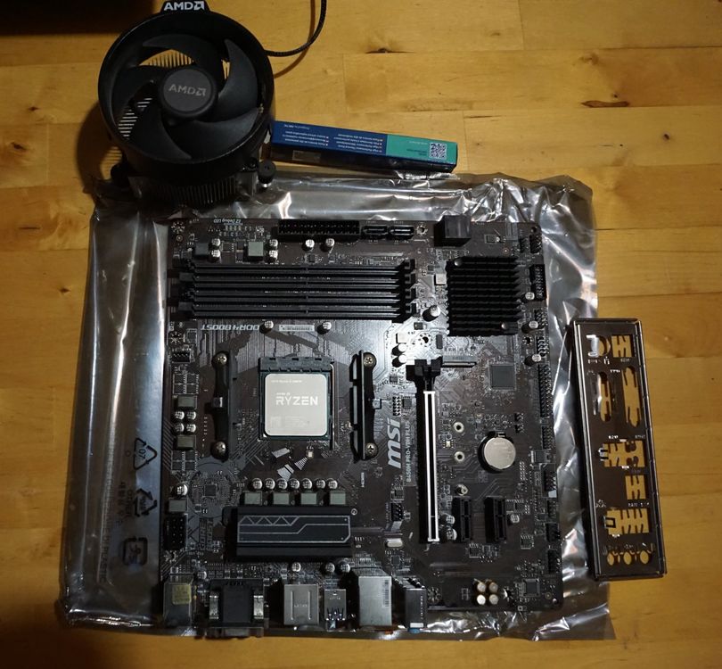 MSI B450M Pro-VDH Plus Mb mit AMD Ryzen 5 2600x Prozessor | Kaufen auf ...