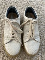 Massimo Dutti Sneakers Gr. 39 Weiss Leder