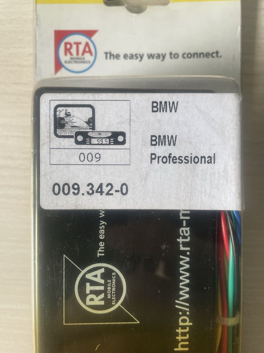 BMW Radio: Interface Autoradio TV/DVD Free / BMW Professional – Nuovo e nell'imballaggio originale da Denges venduto da Ricautomotive 4