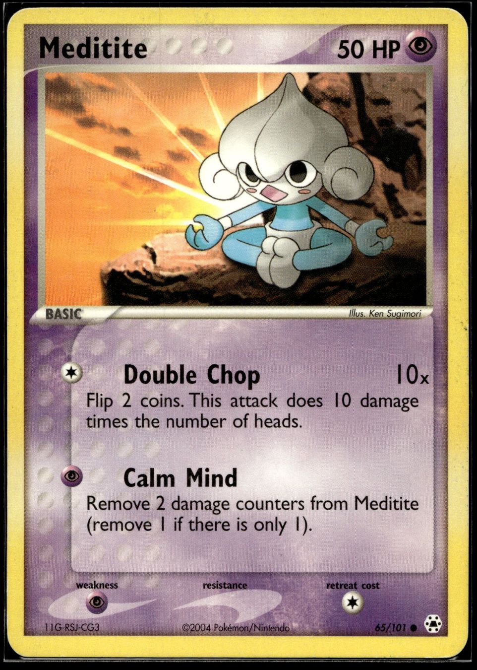 Pokémon Carte collezionabili: Meditite (HL EN 65/101) – Usato da Affoltern am Albis venduto da Chiesa_5