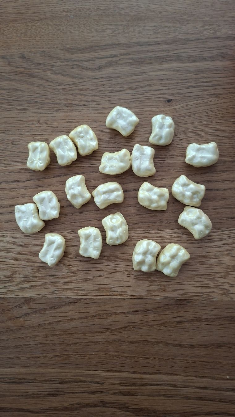 Perlen (unechte): 20 Perlen, ca. 2cmx1,5cm – Neu (gemäss Beschreibung) aus Sargans von blauberg