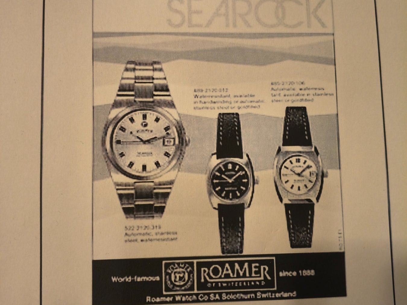 Roamer Uhren: Vintage Roamer Automatic Gold – Gebraucht aus Kägiswil von Pz711 1