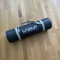 Fitnessmatte Liveup Sports schwarz guter Zustand