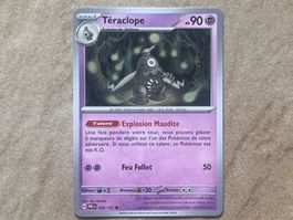 Carte Pokemon Téraclope - Evolutions prismatiques - PREFR