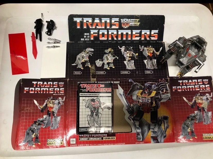Transformers G1 Dinobot Figur Grimlock komplett 1985 Kaufen auf Ricardo