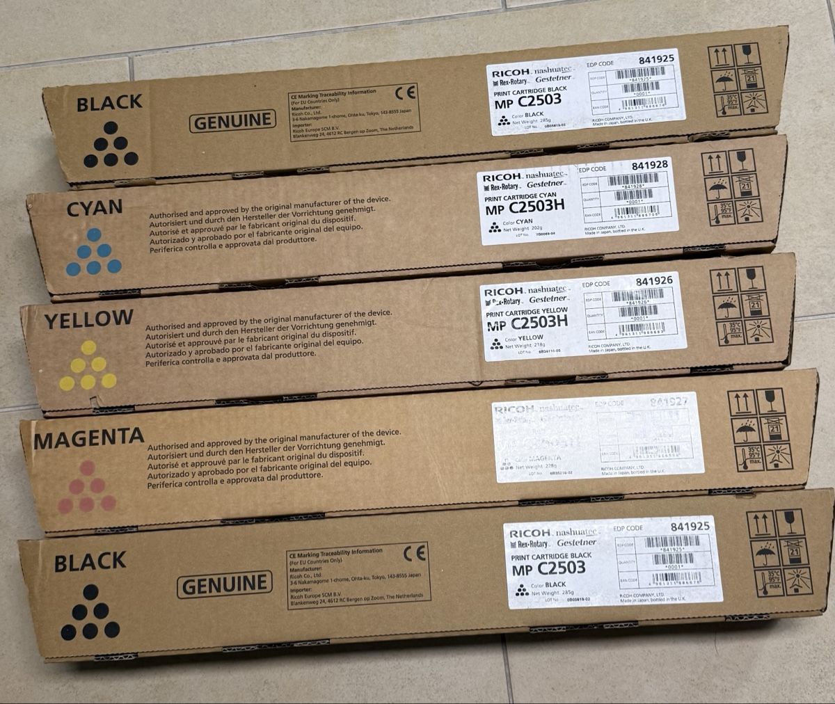 Toner Ricoh Mp C2503/c2003/c2504 841918 Color Negro Genérico