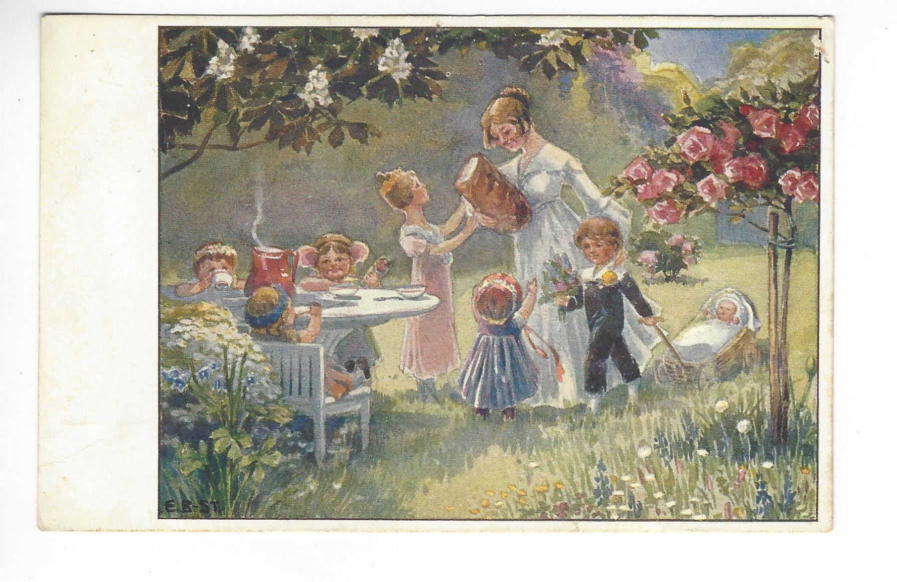 Cartoline postali: AK Blumentag Juli 1911 St.Gallen – Usato da Frauenfeld venduto da Astra13