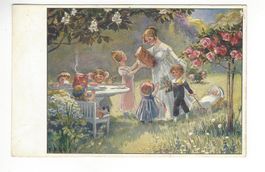AK Blumentag Juli 1911 St.Gallen