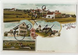 Gruss aus Illnau - Litho