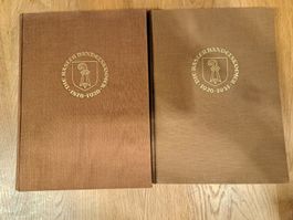 2x Basler Handelskammer Festschrift, 1876-1926 und 1927-1951