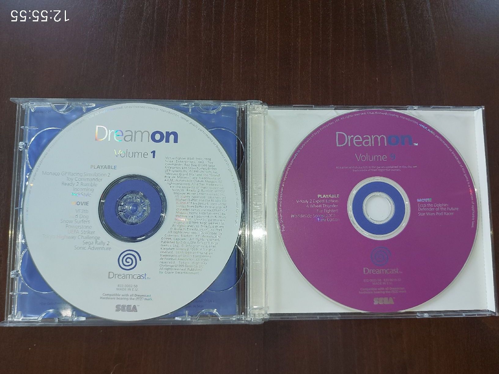 Sega Spiele: Dreamcast  Dream On Vol 1 +9 – Gebraucht aus Bäch SZ von Retroandy