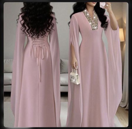 ✨ Elegant Pink Maxi Dress – flowy & classy vibe 
