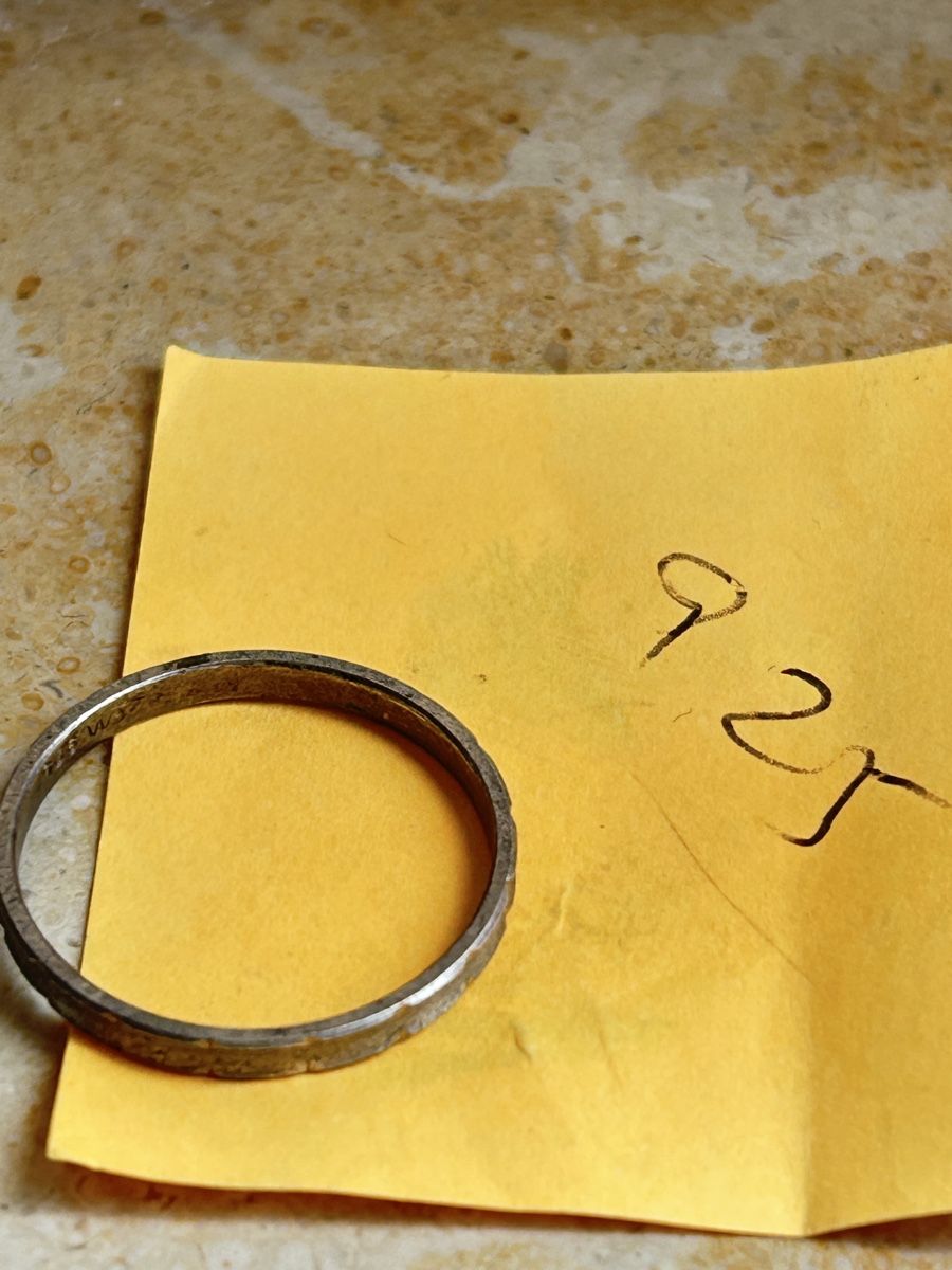 Anelli: herrenring Silberring 925, Grösse 65 – Usato da Dittingen venduto da Bellevista 6