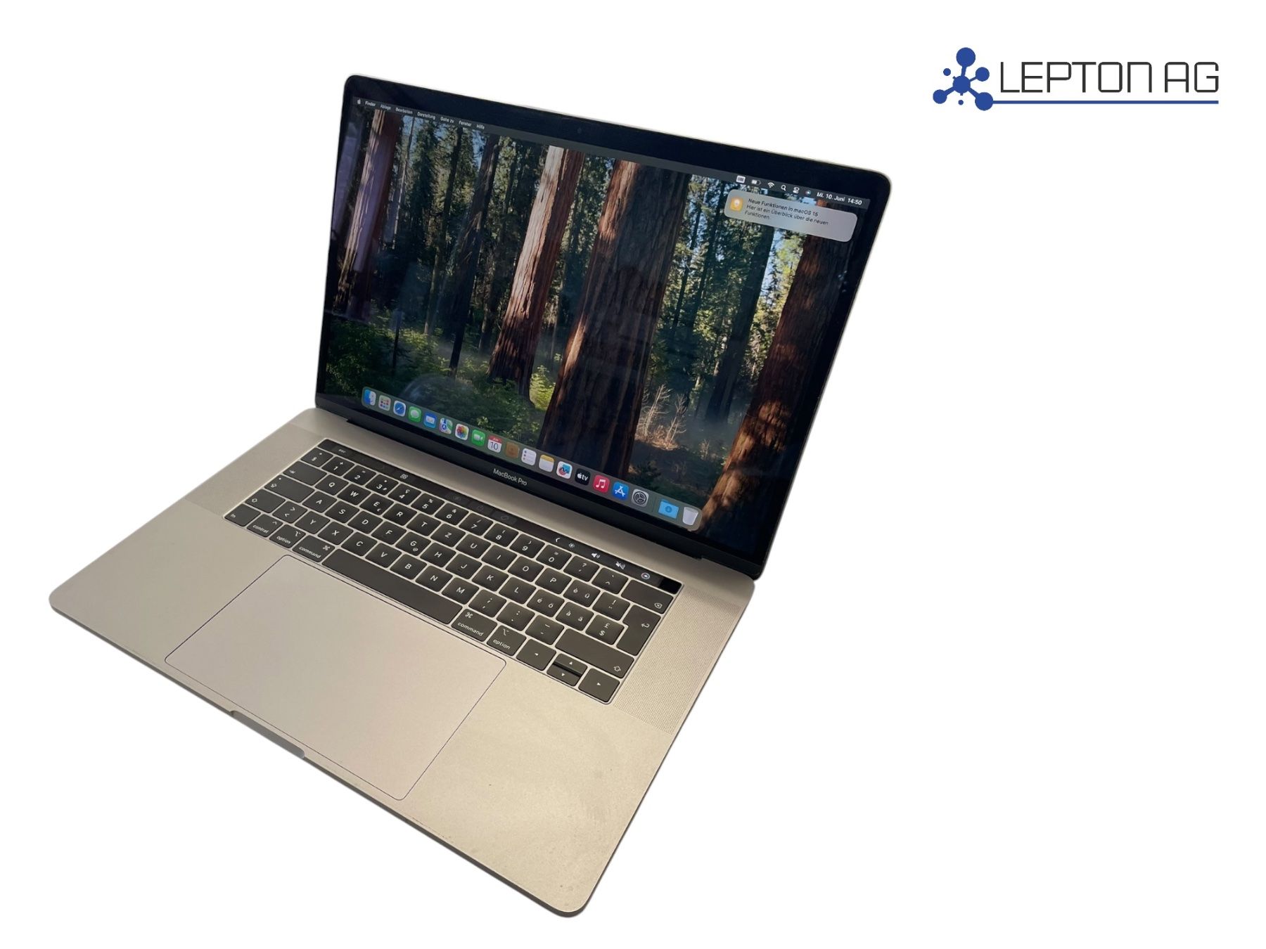 Apple Notebook: Apple Mac Book Pro A1990 15 " i7 Touch (2019) – Usato da Niederdorf venduto da LeptonAG