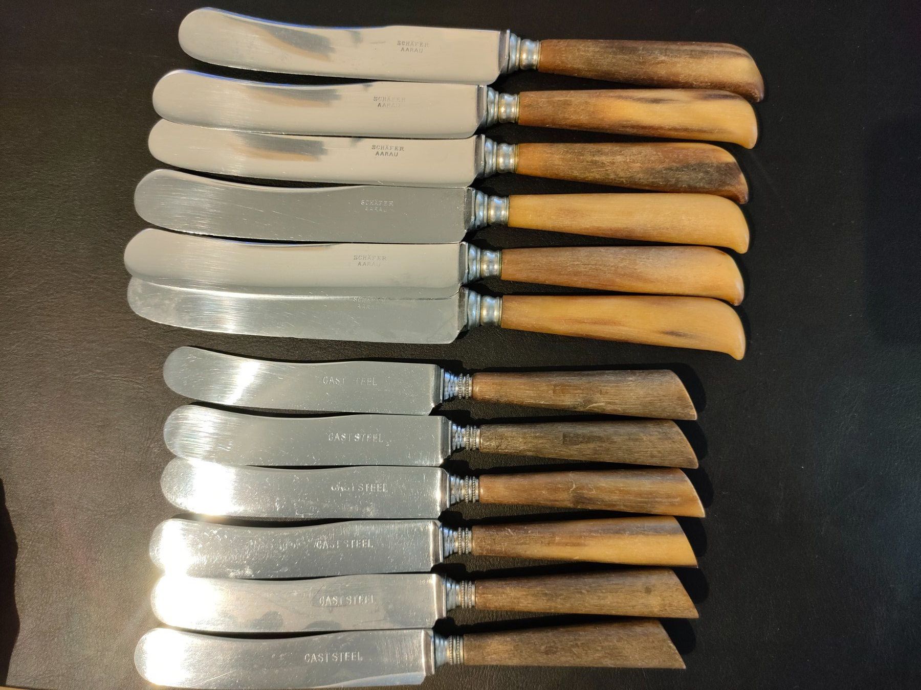 Coltelli: Messer Set 6 + 6 Stk – Usato da Wiesendangen venduto da s_er