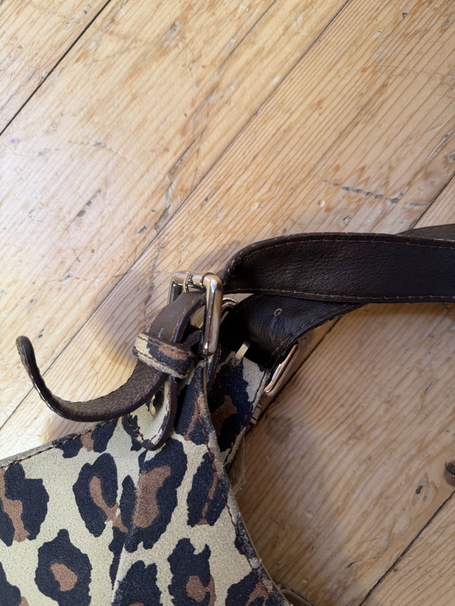 Borse da donna: Ledertasche im Leo-Look – Usato da Donat venduto da troja007 2