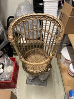 Rattan Brotkorb braun natur guter Zustand