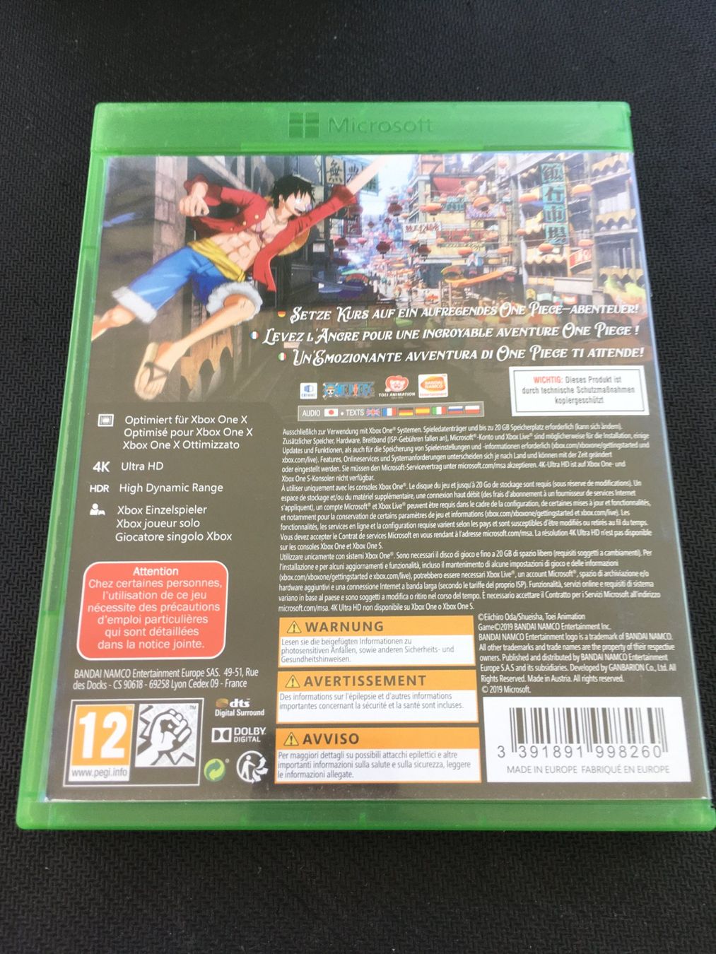 Microsoft Spiele: One Piece World Seeker - Xbox One game – Gebraucht aus St.Gallen von Punktchen01 1