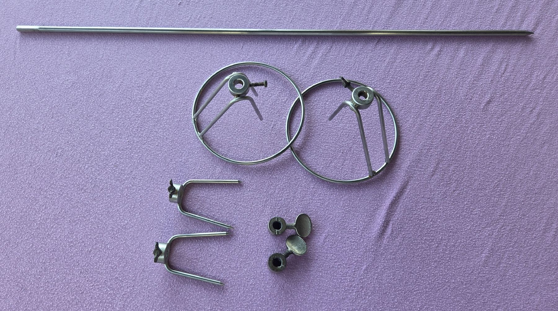 Set di posate: Grillspiess für Braten – Usato da Klingnau venduto da Groofty69