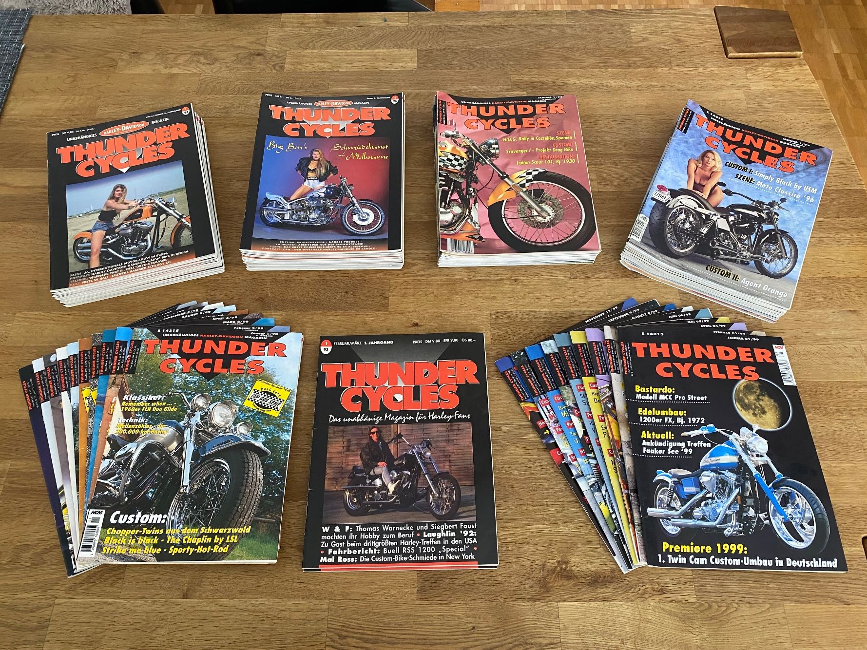 Zeitschriften & Magazine: Harley Thunder Cycles Hefte – Gebraucht aus Urdorf von Scotia