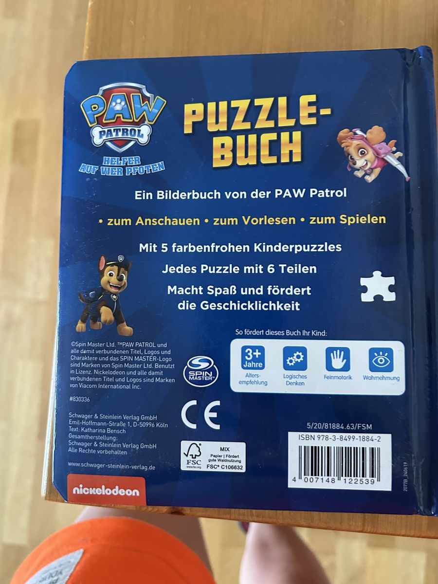 Puzzle: Paw Patrol Puzzlebuch – Usato da Pfäffikon SZ venduto da yello13 3