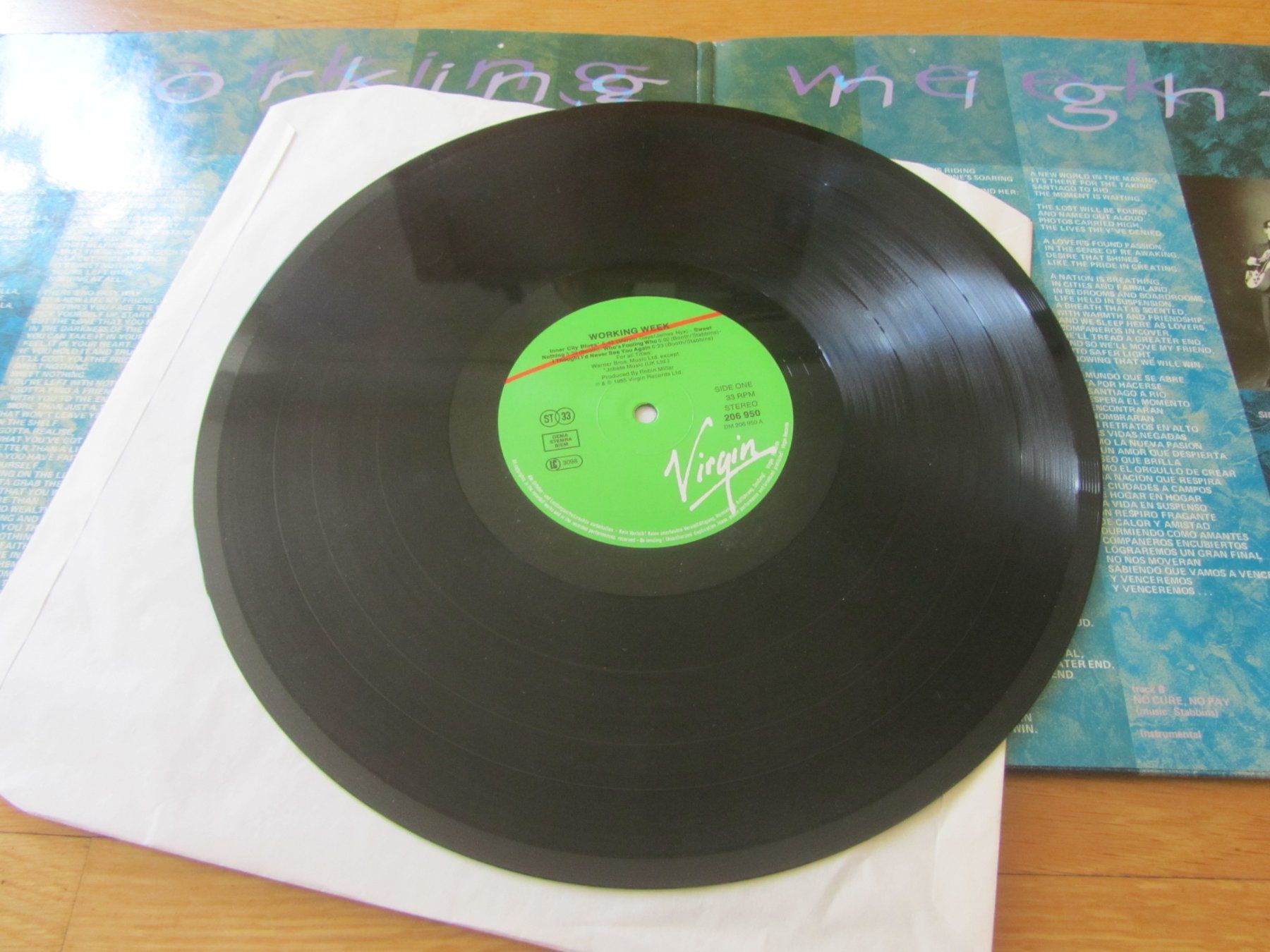 Dischi in vinile: WORKING WEEK - Working Nights / Contemporary & Acid - Jazz – Usato da Seengen venduto da mikelele 2