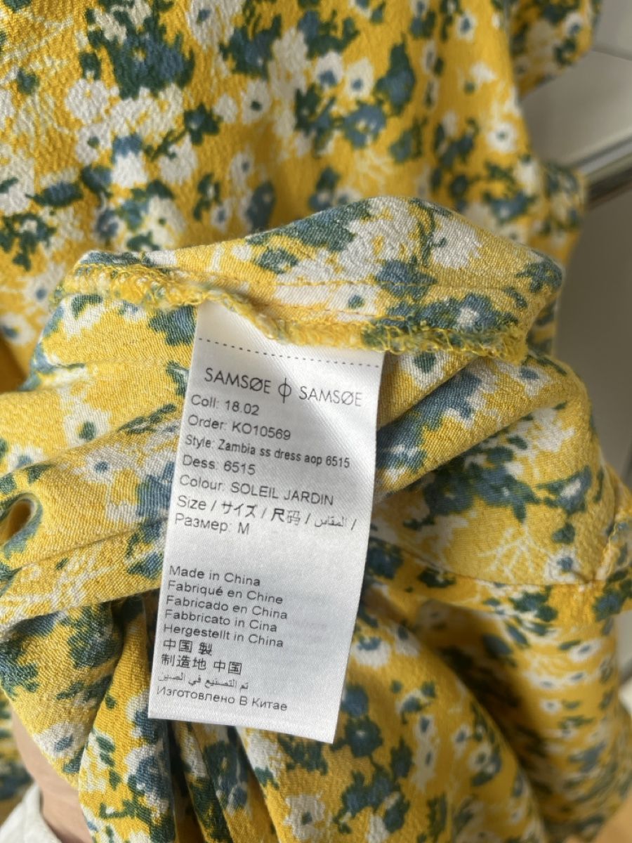 Samsøe Samsøe Vestiti: Sommerliches Kleid von Samsoe & Samsoe, Grösse M, Gelb! – Usato da Zürich venduto da Paula1992 3