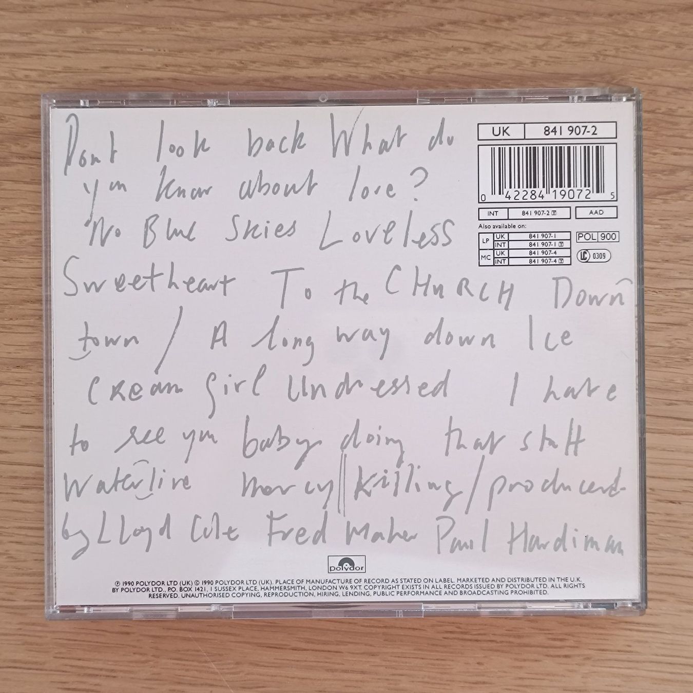 CDs: Lloyd Cole - Lloyd Cole (CD)  F9 – Gebraucht aus Sessa von fraenklishop 1