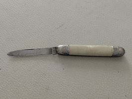 Taschenmesser Made in Germany mit Perlmuttoptik gebraucht