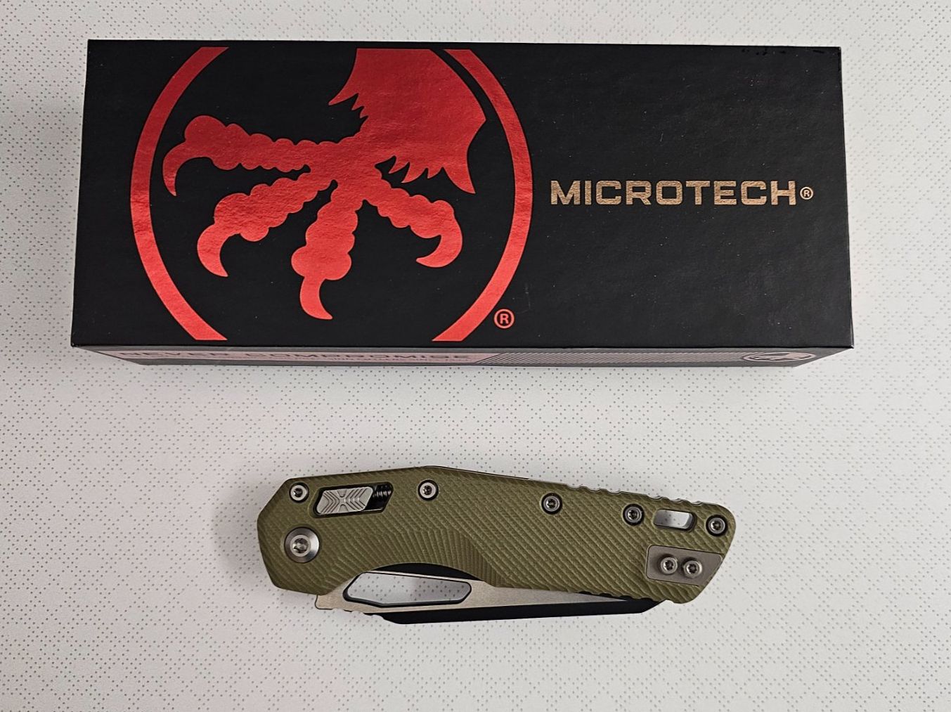 Spyderco Accessori: Microtech MSI Ram-Lok Sackmesser – Nuovo e nell'imballaggio originale da Egg b. Zürich venduto da Kunst_Shop_Schweiz 4