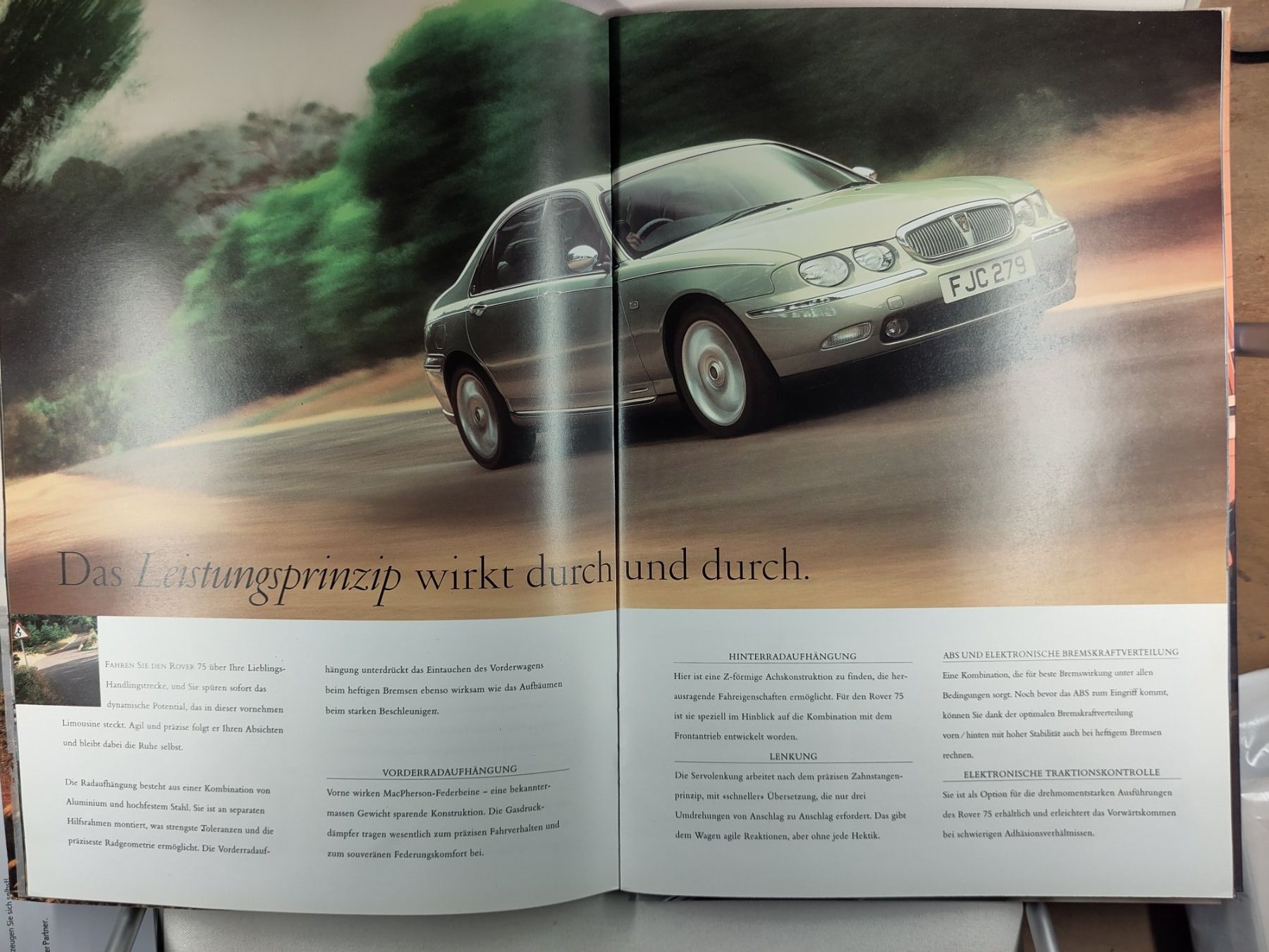 Rover Dokumente: Prospekte 4 Stück ROVER Programm und ROVER 75 – Gebraucht aus Bibern SO von urhebeal 6